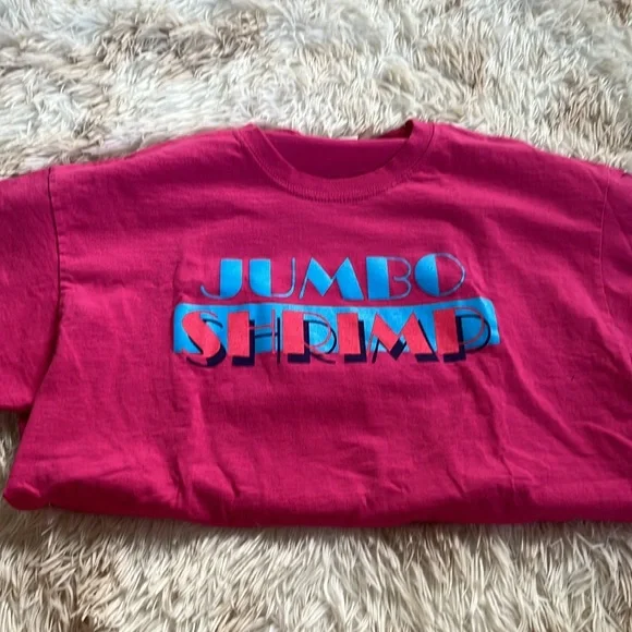 Jumbo shrimp T-shirt, women’s size large - Picture 4 of 4